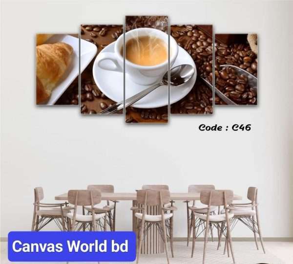 Code-C46 | 5 Panel Wall Canvas